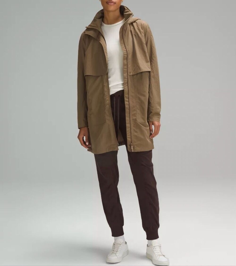 Lululemon Always Effortless Classic Long Jacket | 2 in Tan